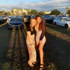 Lavender butterfly dress